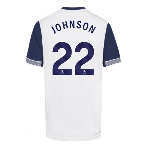 Fotbalové Dres Tottenham Hotspur Brennan Johnson #22 Domácí 2024-25 Krátký Rukáv